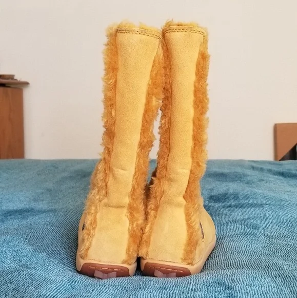 Timberland Womens Boots Camel Size 7.5 - Picture 3 of 5